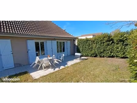 maison 80m2 avec garage et jardinet