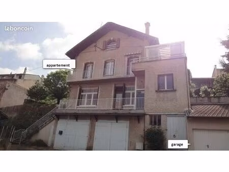 appartement 5 pièces + garage double