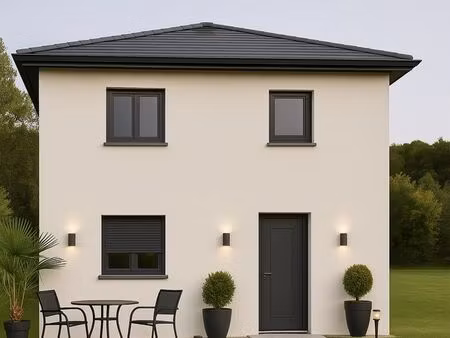 villa de 80m2 sur parcelle de 200m2