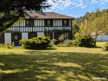 maison landaise à colombage de 1865