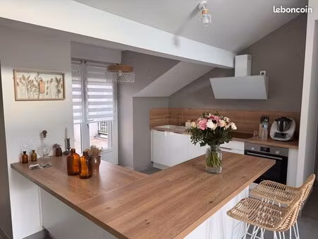 vente t4  4 pièces  3 chambres  surface habitable 83 m2