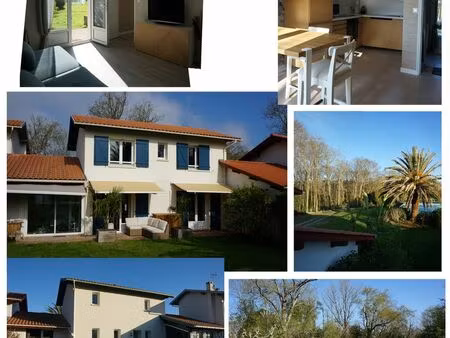 maison mitoyenne sud-est 90m2 vue sur parc / bureau / mezzanine