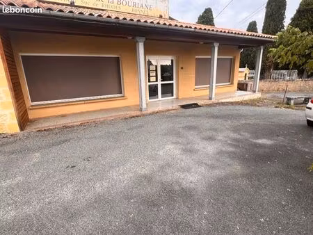 local commercial avec hangar