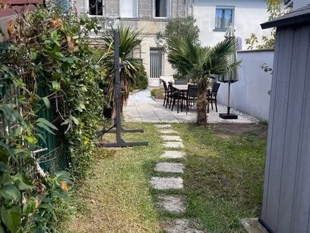 appartement 80m2 avec jardin privé