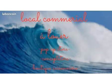 local commercial à louer – moliets-plage – pop-up store / boutique – 50 m²