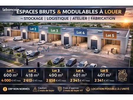 local 401 m² mont-de-marsan