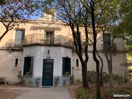 montpellier – maison de caractère début xixe – 220 m² – parc arboré 4000 m² – à rénover – 
