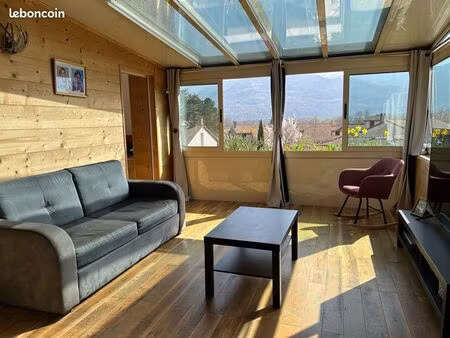 belle appartement lumineux t4+c avec vue sur belledonne