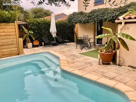 maison t4 de 81 m² sur 255 m² de terrain avec piscine et garage