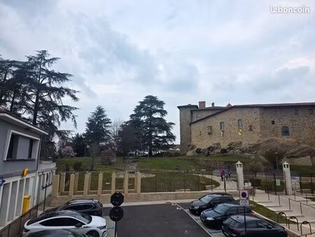 appartement refait à neuf – 65 m² – vue château – roche‑la‑molière