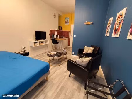 studio meublé 23m²