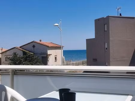 studio face à la mer + parking du 20.04 au 20.07.26