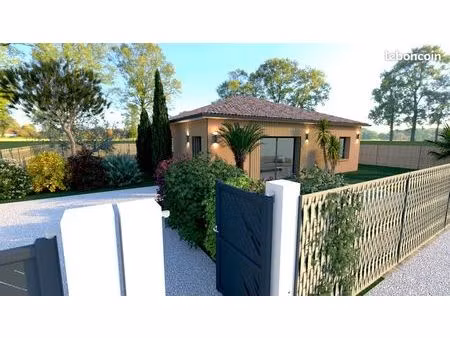 maison 100 m² saint genes de lombaud