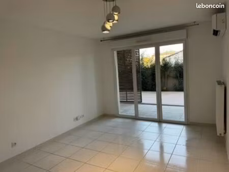 appartement 50m2 + 50m2 de jardin