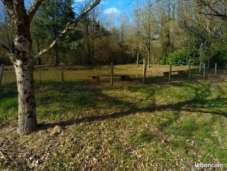 terrain de loisirs + étang