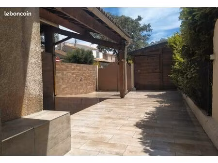 montpellier tram 5 - font colombe - maison meublée 96 m2 - parking - terrasse - jardinet