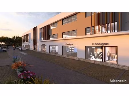 local commercial neuf – forte visibilité – zone commerciale dynamique