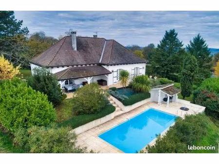 maison chartreuse rénovée 175 m² – piscine – vue panoramique - villeneuve sur lot