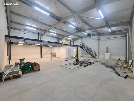 à louer - entrepôt neuf 270m² + bureau climatisé - thézan-lès-béziers