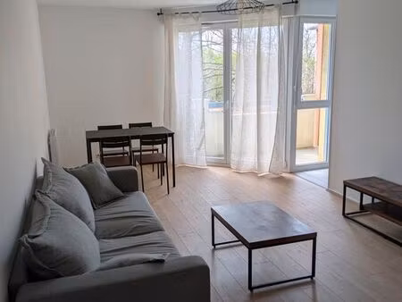 t2 meublé rénové 46 m² – toulouse montaudran – balcon – parking – ascenseur