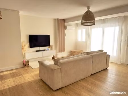 grand t4 lumineux de 90 m² avec double terrasse  garage et parking – résidence sécurisée