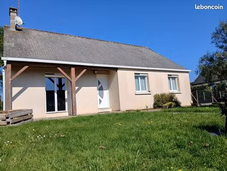 maison plain pied saint jean des mauvrets