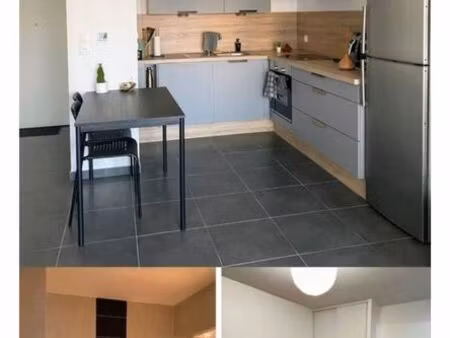 t2 haut de gamme  terrasse  cuisine équipée  vente libre