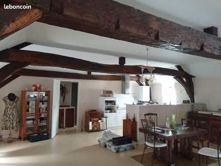 loft 75 m2 à longué jumelles