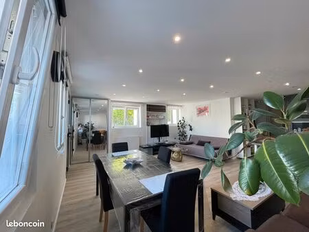 f3 78 m² avec terrasse 30 m² – calme absolu – proche nancy