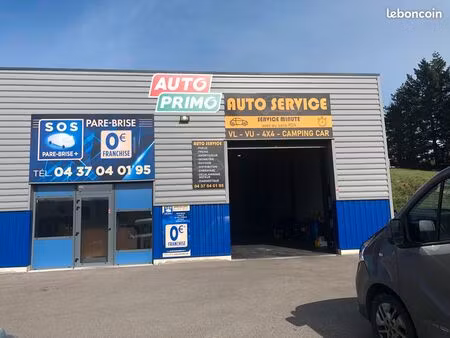 garage de mécanique clé en main 300 m² – à vendre – estrablin