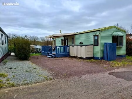 mobil-home anglais willerby aspen 42m2 (2005) - camping à l’année