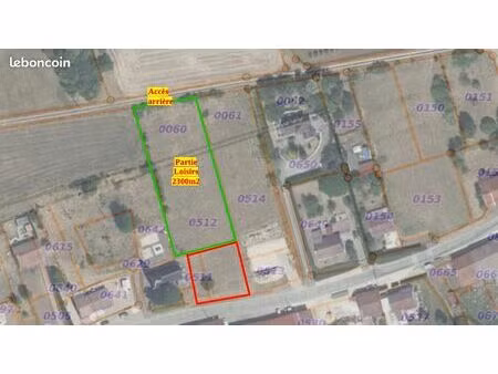 terrain constructible à 10 minutes de verdun