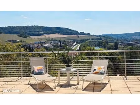 maison avec vue imprenable et atypique