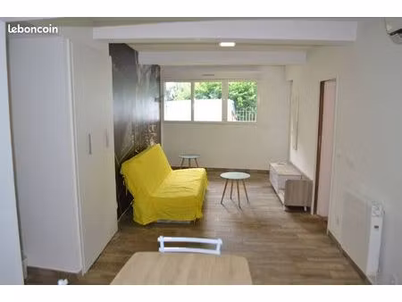 la tronche – appartement meublé 40m² – rdc avec entrée indépendante