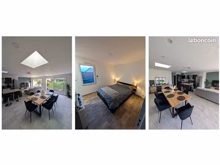 maison 5 pièces  117 m²  terrain 750m²