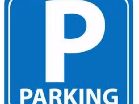 place de parking dans une résidence sécurisée