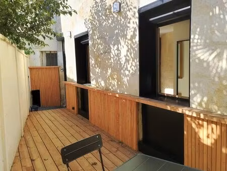 t1 bis de charme avec terrasse 15m² privative