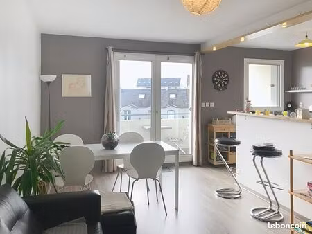 * coup de cœur – t2 lumineux avec balcon – île de nantes *