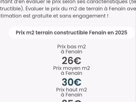 recherche terrain constructible