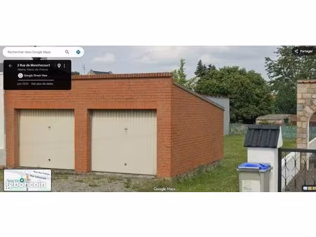 terrain à bâtir 335 m² + 2 garages – petit prix