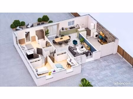 maison 5 pièces 93 m²