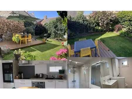 maison en pierre rénovée – 3 pièces – riantec centre