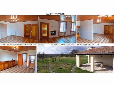 appartement t4 de 85 m² à farschviller au rez-de-chaussée