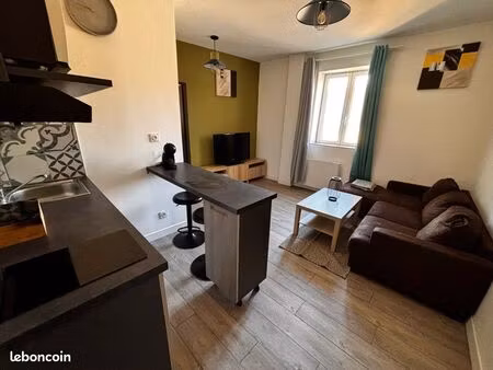 beau f2 meublé et rénové