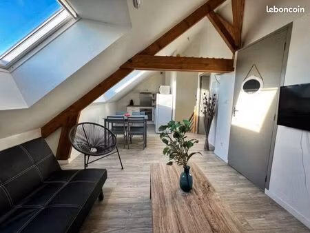 magnifique f2 meublé centre proche gare