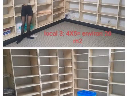 local pour garde meubles ou autres affaires personnelles