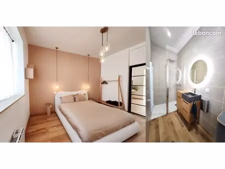 appartement t2 avec terrasse  jardin et jacuzzi