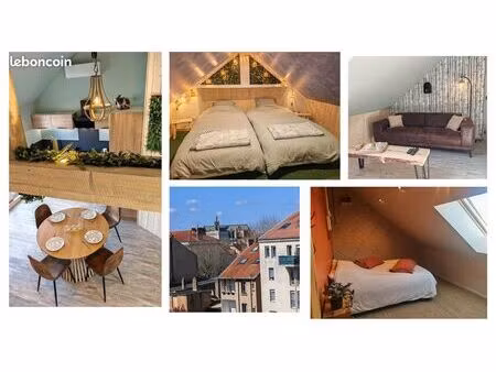 la cabane à metz - appartement classé ⭐️⭐️⭐️ disponible à la location meublée