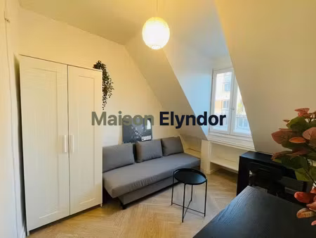 studio à louer – paris 17ᵉ – meublé