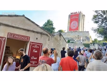 vente - pas de porte commercial - st emilion